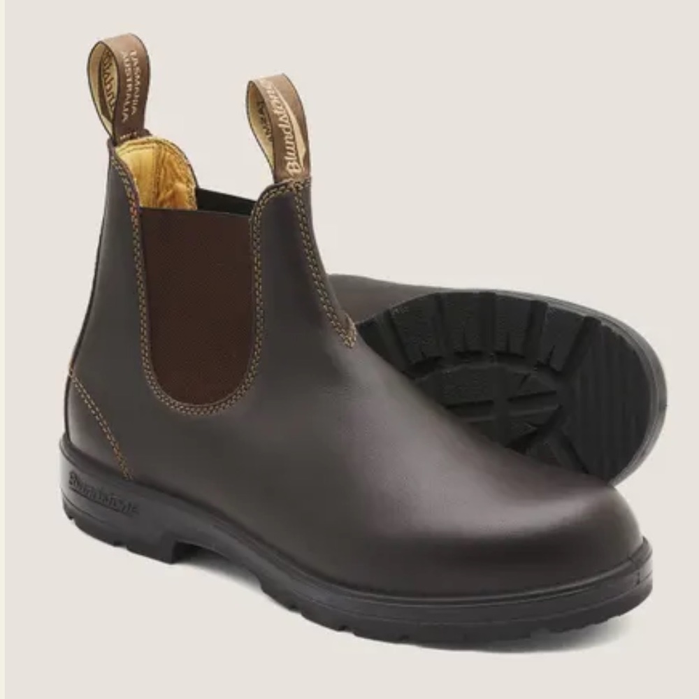 Blundstone #550 Men’s Classics Chelsea Boots Walnut Brown - Size 9.5